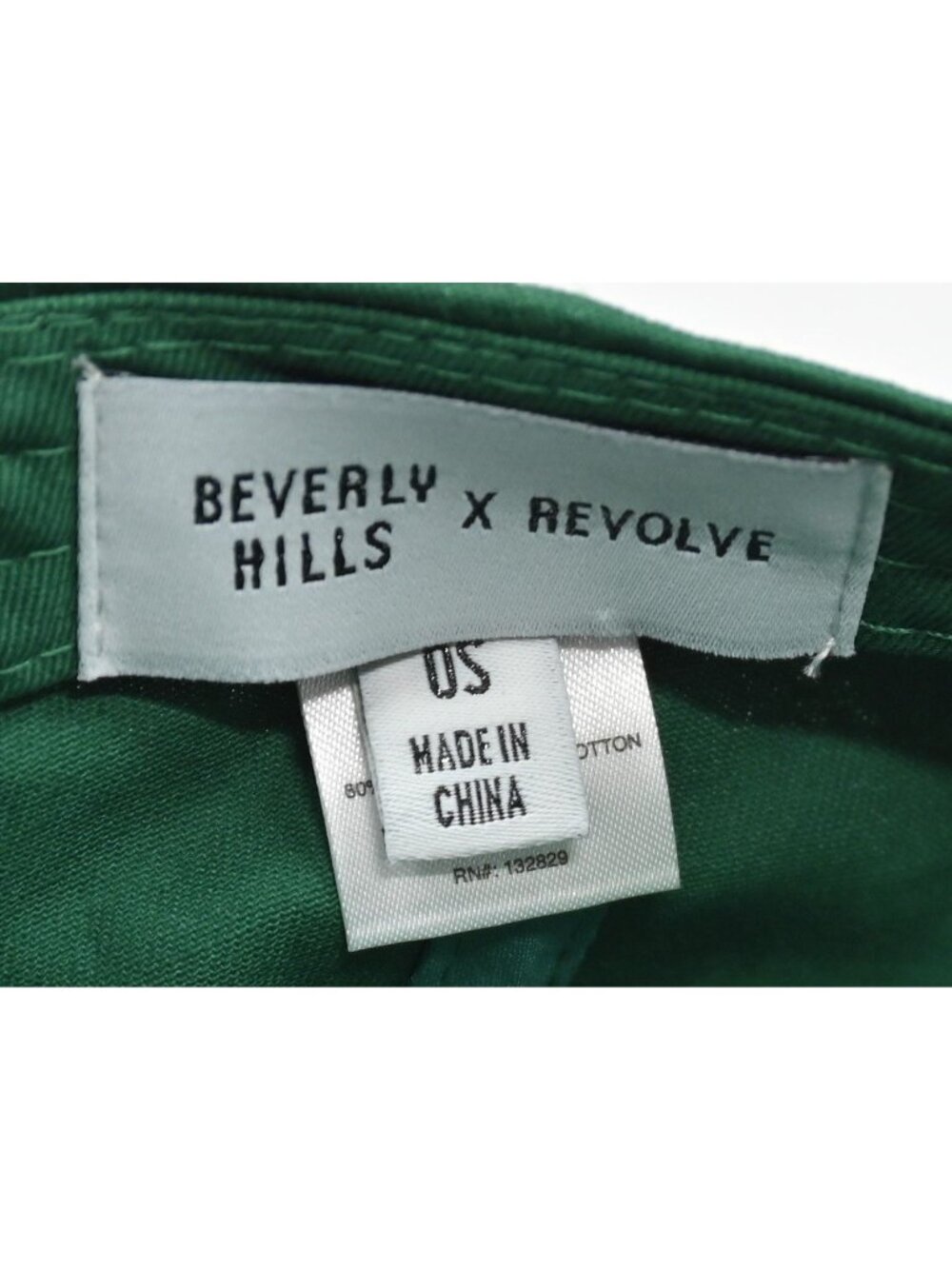 BEVERLY HILLS x REVOLVE 90210 Baseball Hat in Green - Picture 5 of 5
